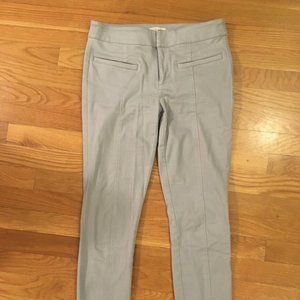LOFT Gray Skinny Ankle Dress Pants Size 0